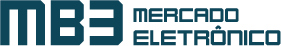 Loja de Informática, Material Elétrico e Componentes Eletrônicos Logo Azul